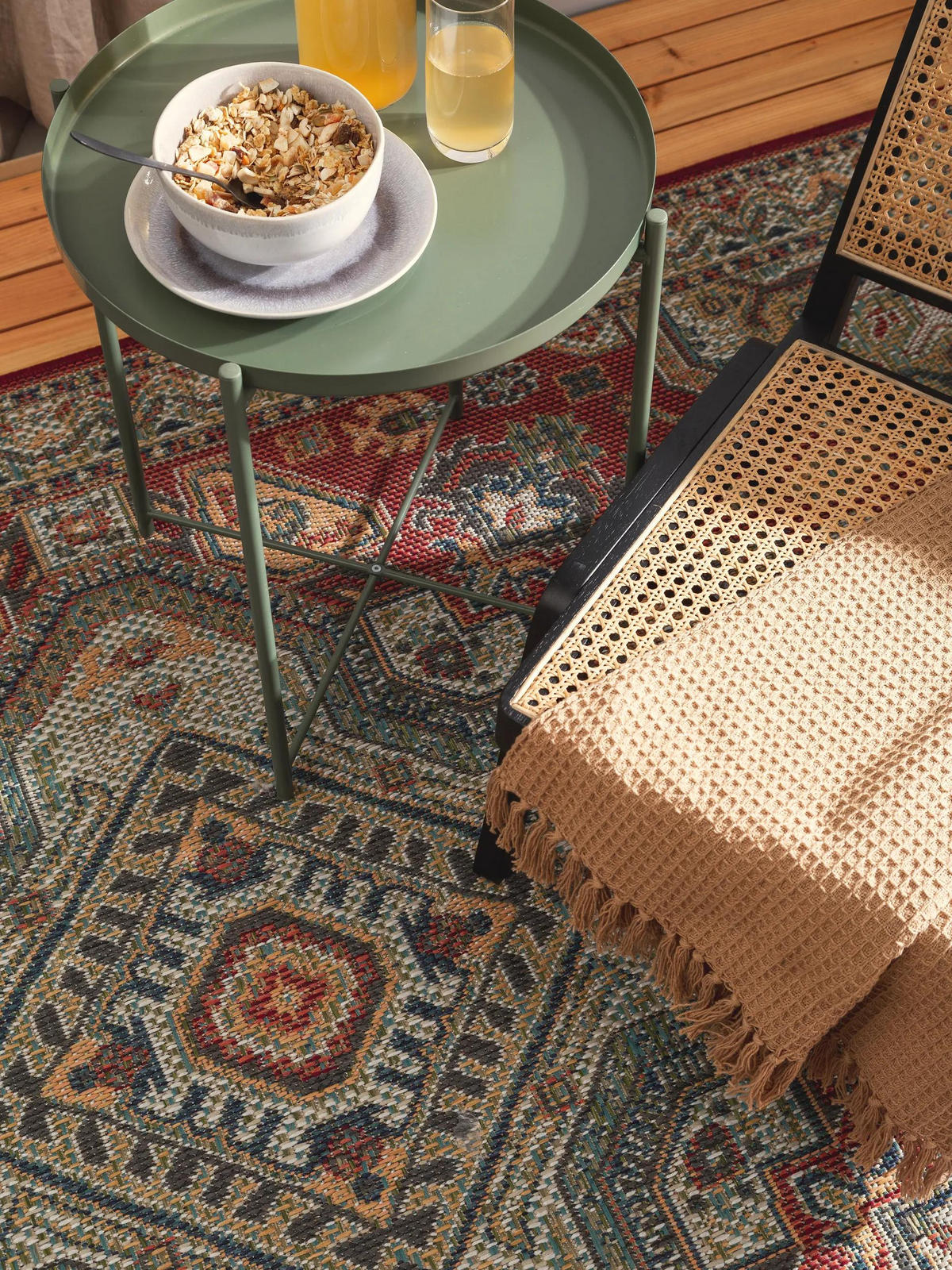 OUTDOORTEPPICH Mirena Multicolor 80x150 cm - Multicolor, Textil (80/150cm) - benuta Nest
