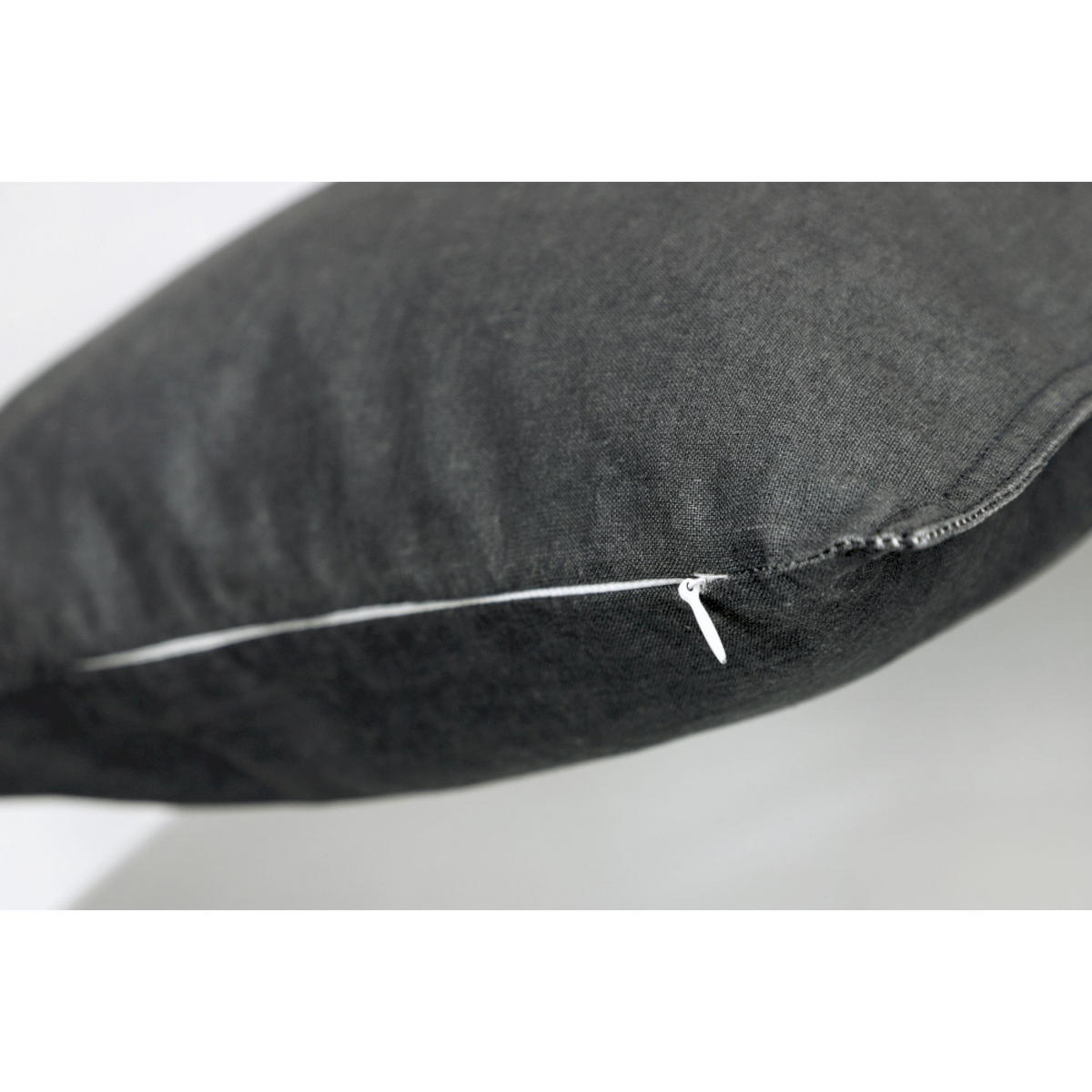 ZIERKISSENHÜLLE PLAY - Anthrazit, Textil (38/38cm) - Schöner Wohnen