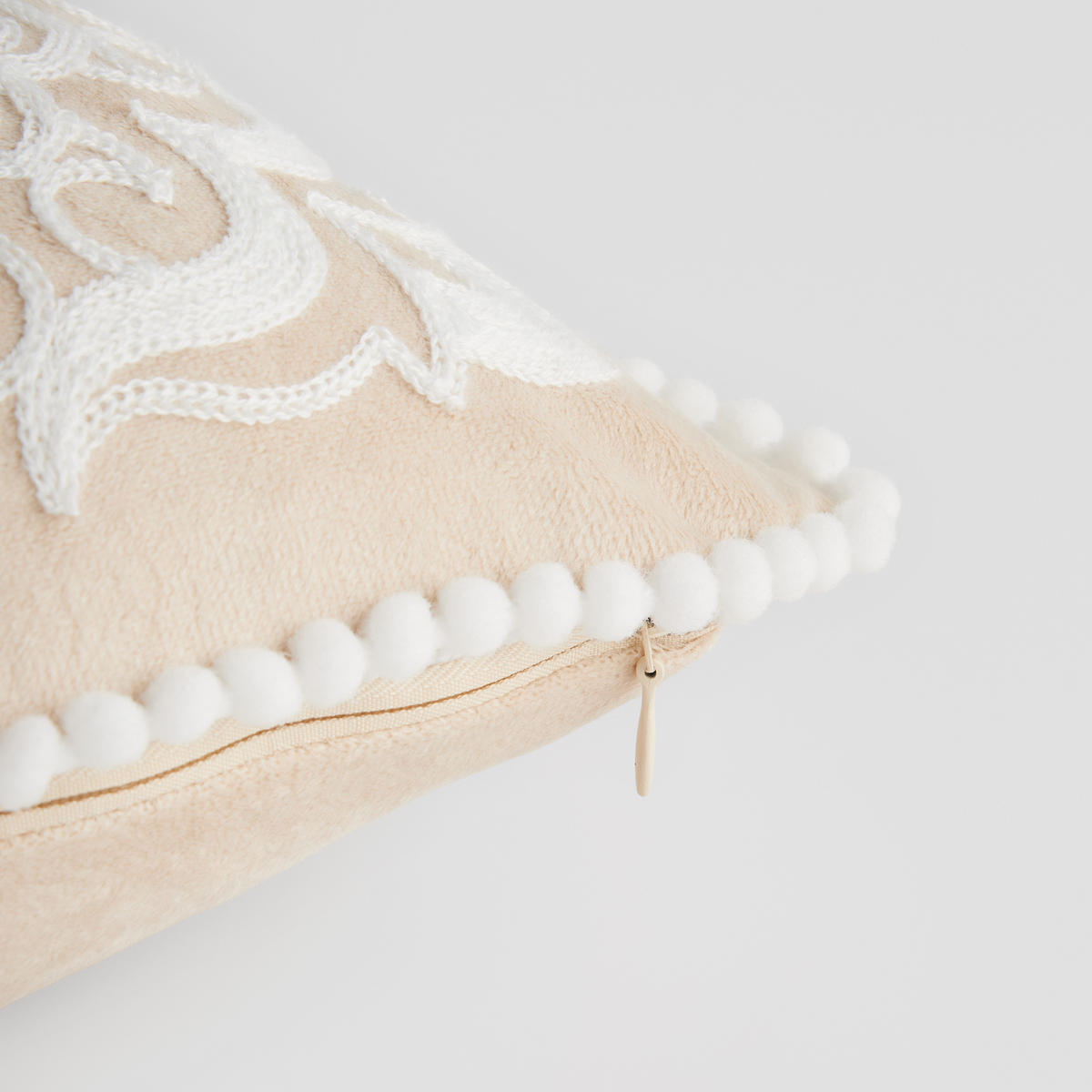 KISSENBEZUG Blando - Beige, Textil (45/45cm) - home&you