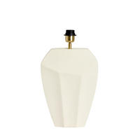LAMPENFUSS Cordoba - Weiß - 26/12/38 cm - Weiß, Metall (26/12/38cm) - Light & Living