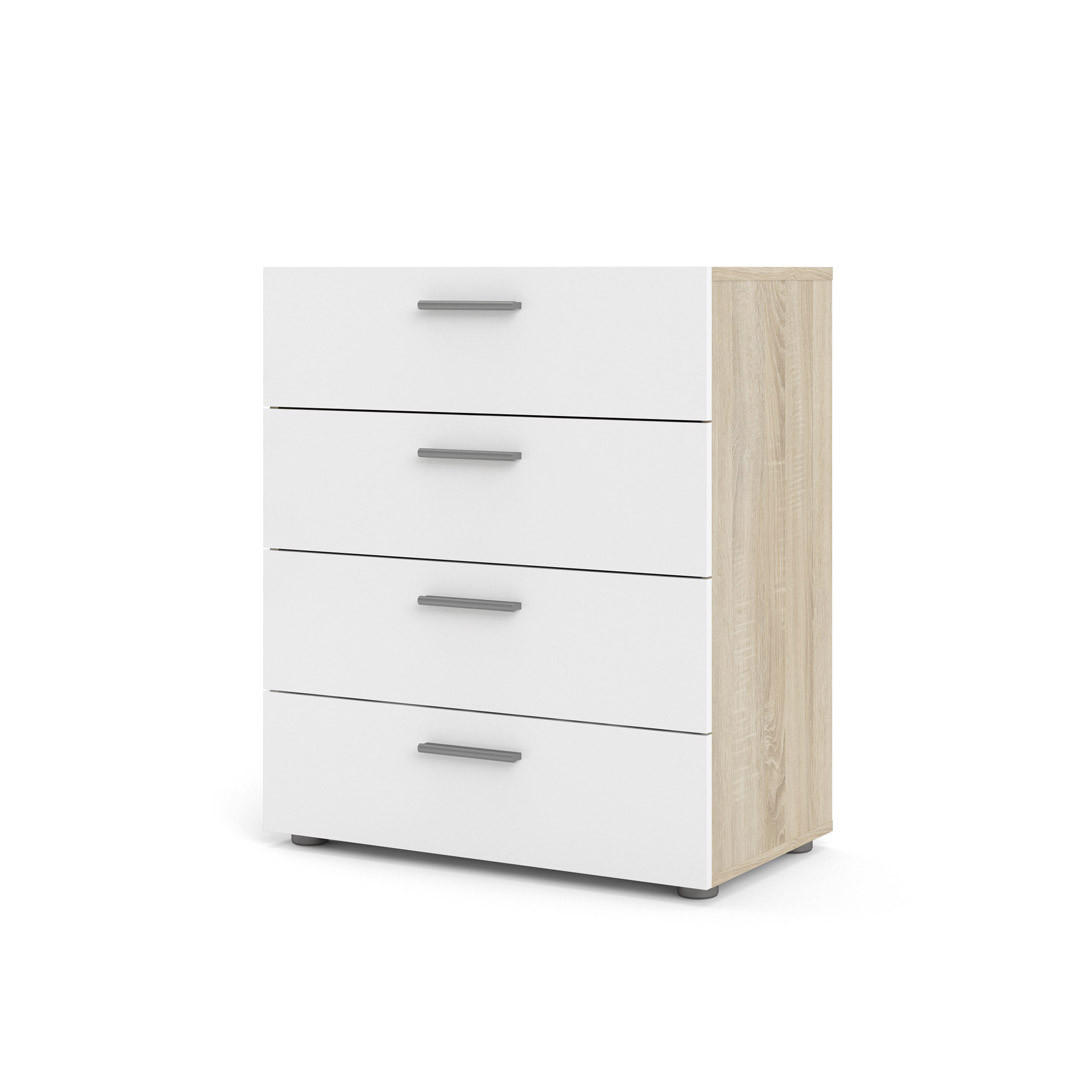 KOMMODE Eiche Dekor - Eiche Wotan, Holzwerkstoff (70/82/41cm) - ebuy24