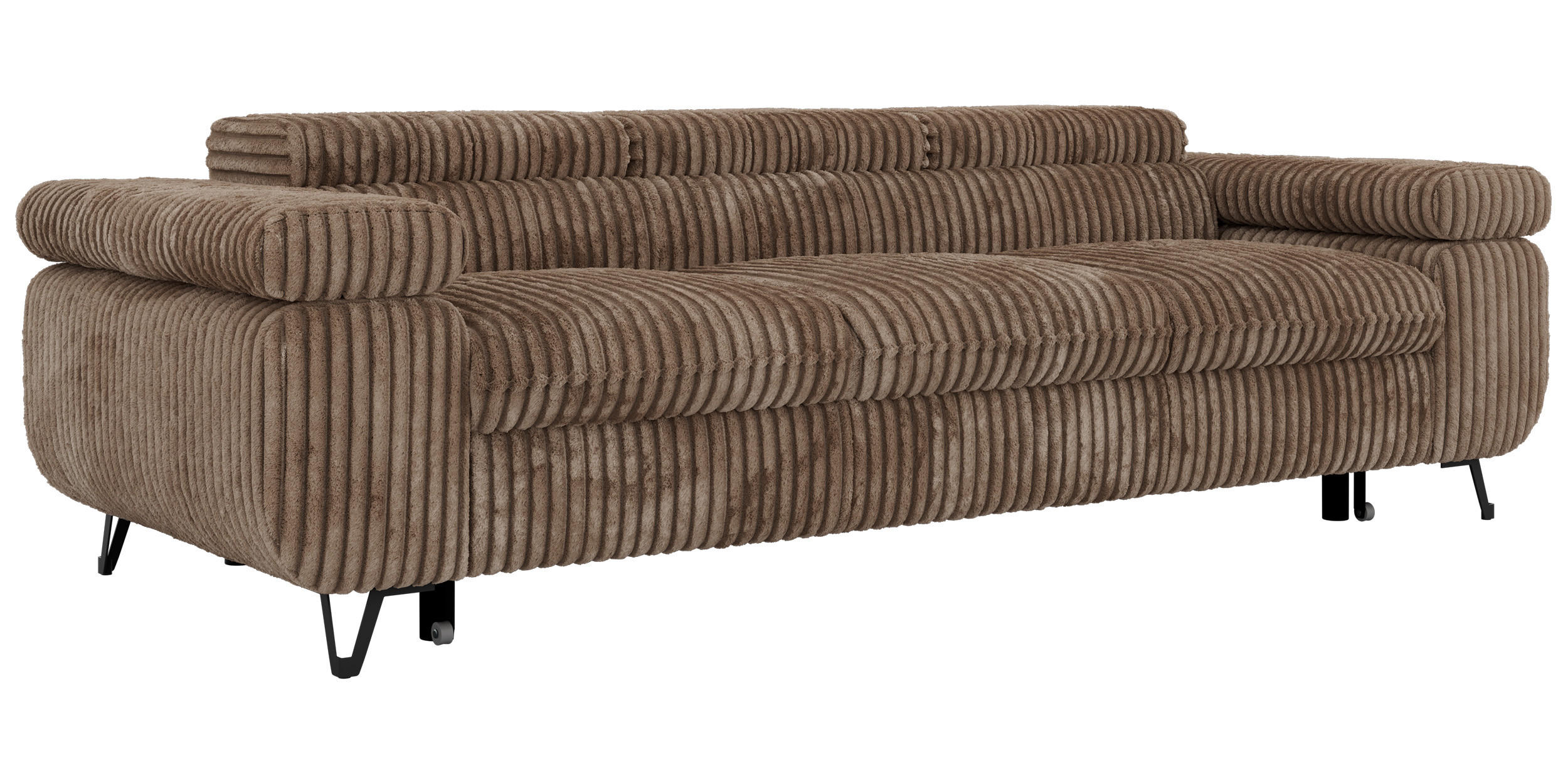 MKS 3-Sitzer Bronze 262x76x99 cm