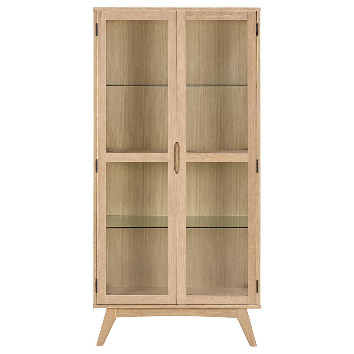 VITRINENSCHRANK, Marte, Weiß, Holzwerkstoff / Glas, 94 x 40 x 192 cm - Weiß, Holzwerkstoff (94/192/40cm) - ebuy24