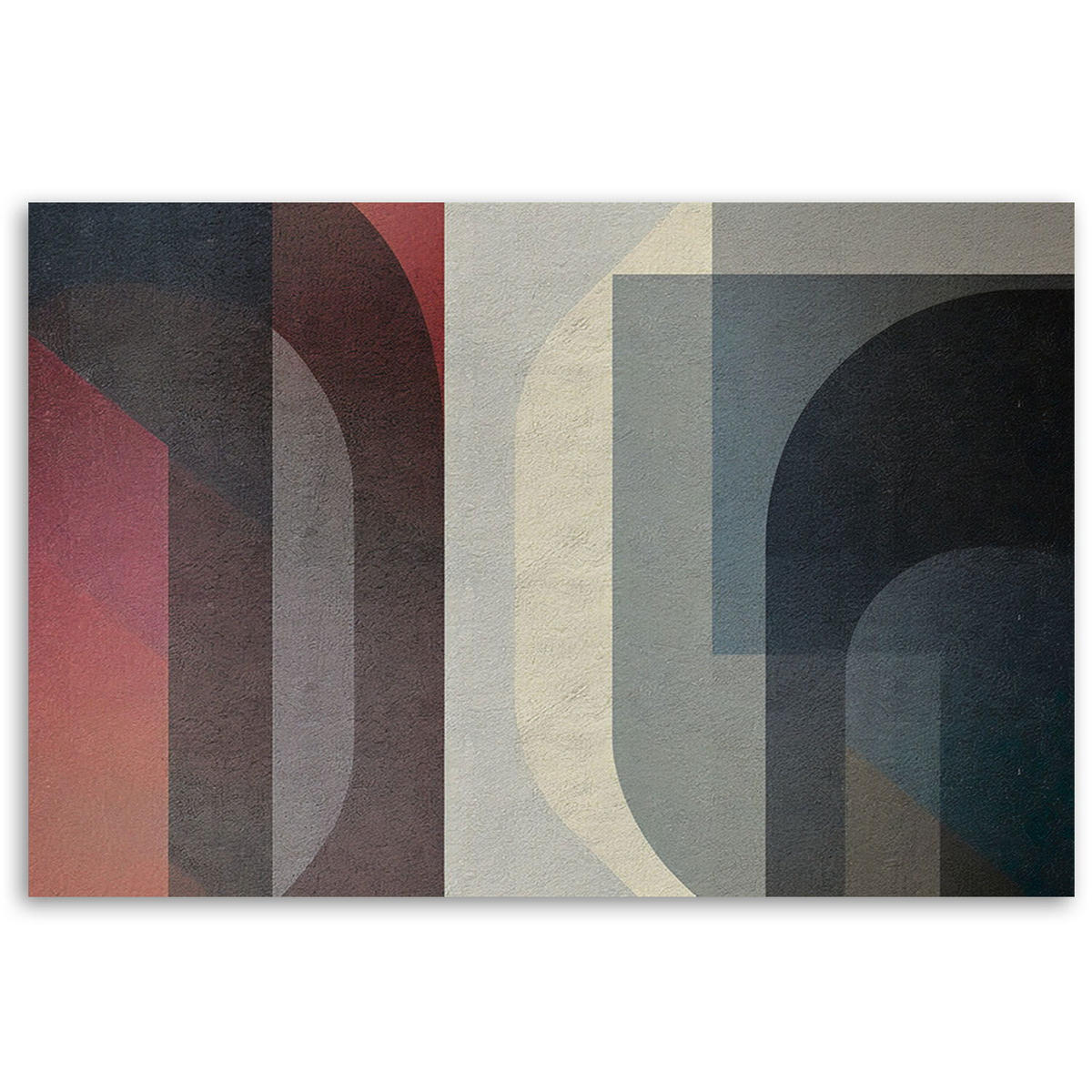 KUNSTDRUCK Lila 120/80 cm - Lila, Textil (120/80cm) - KUNSTLOFT