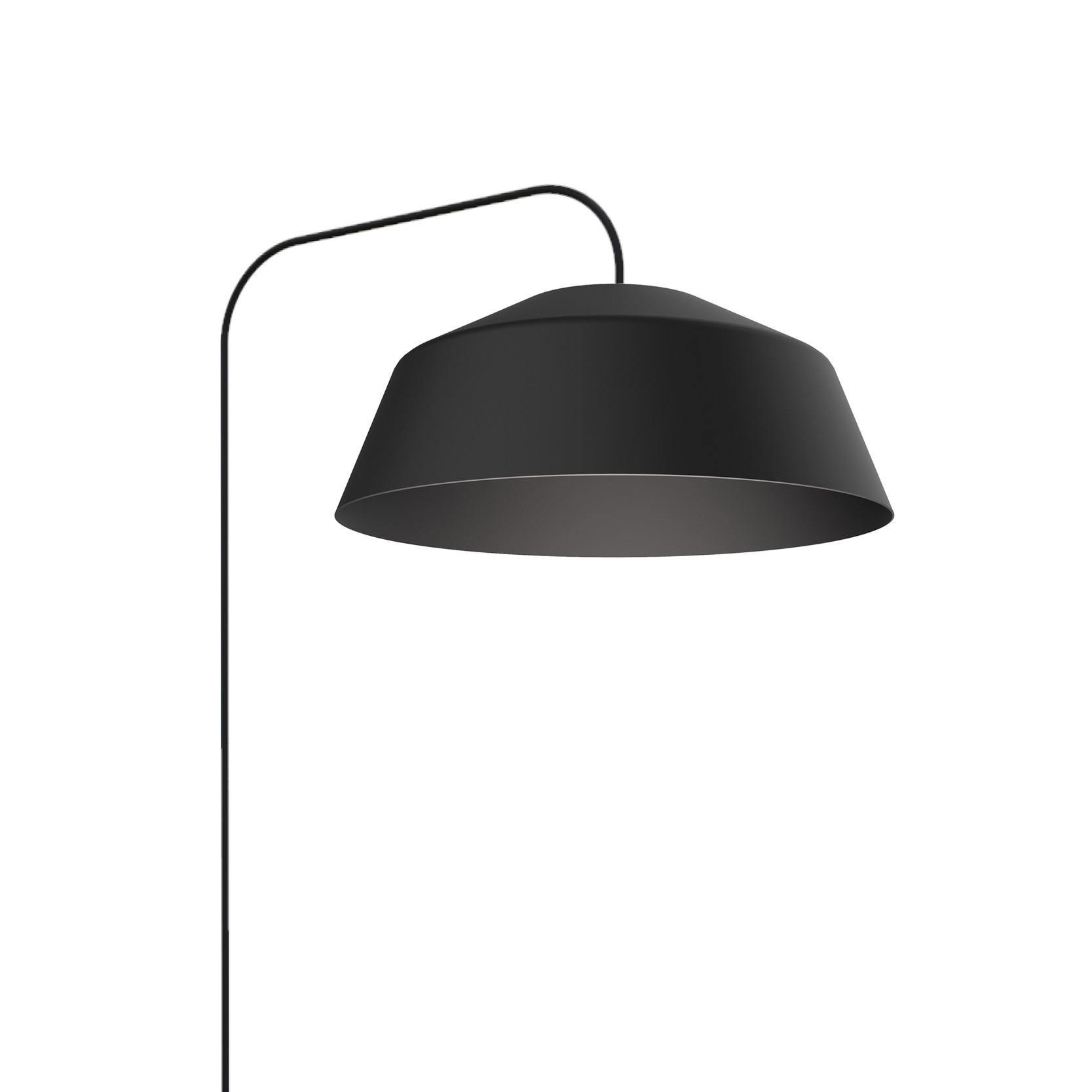 STEHLEUCHTE - Schwarz, Metall (35/35/165cm) - Lumicom