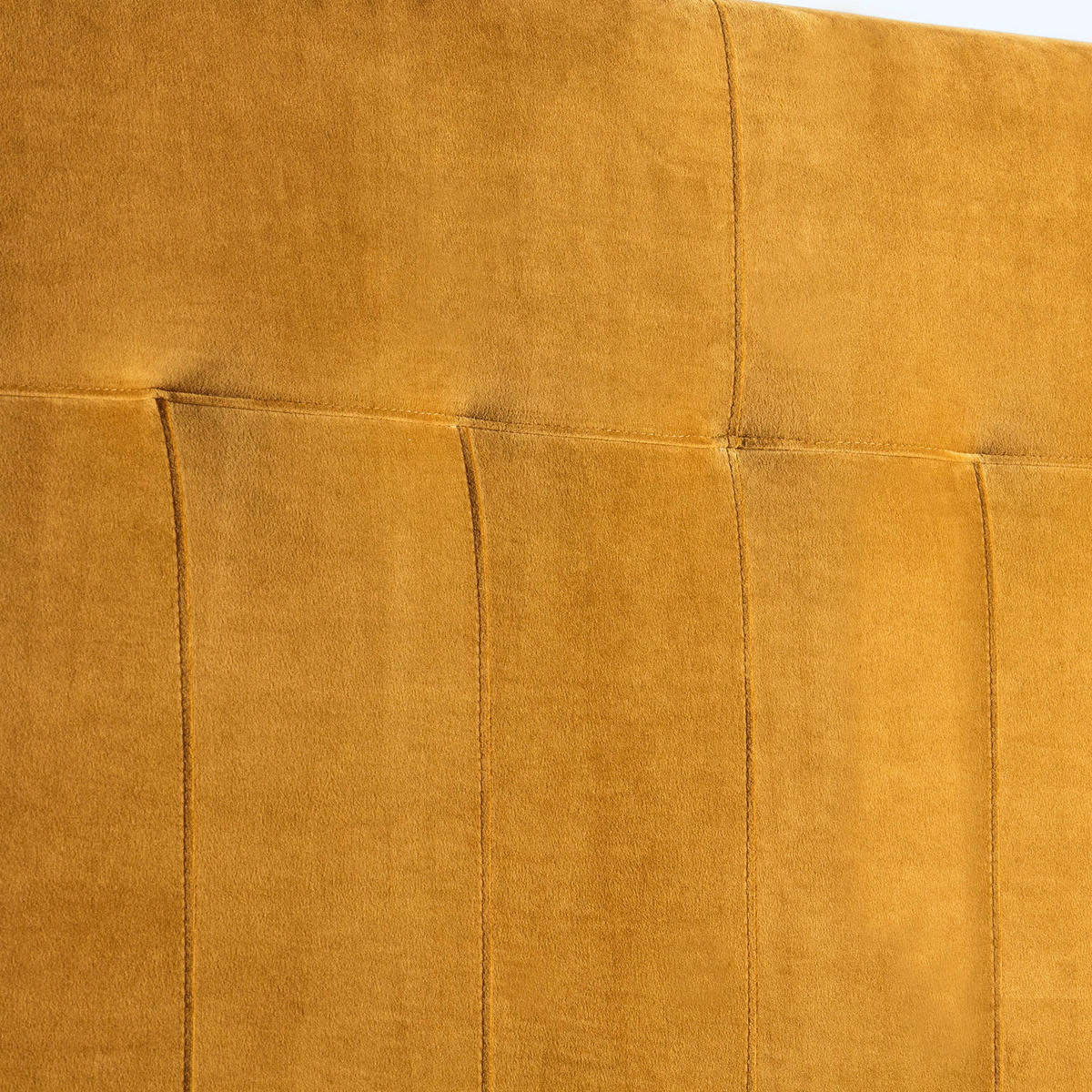 KOPFTEIL 160x100 cm Napoles Senf - Dunkelgelb, Textil (8/100/160cm) - VS Venta-stock