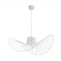 PENDELLEUCHTE Hugo Pd1 Lena 100 - Schwarz/Weiß, Metall (90/90/42cm) - Paco Home