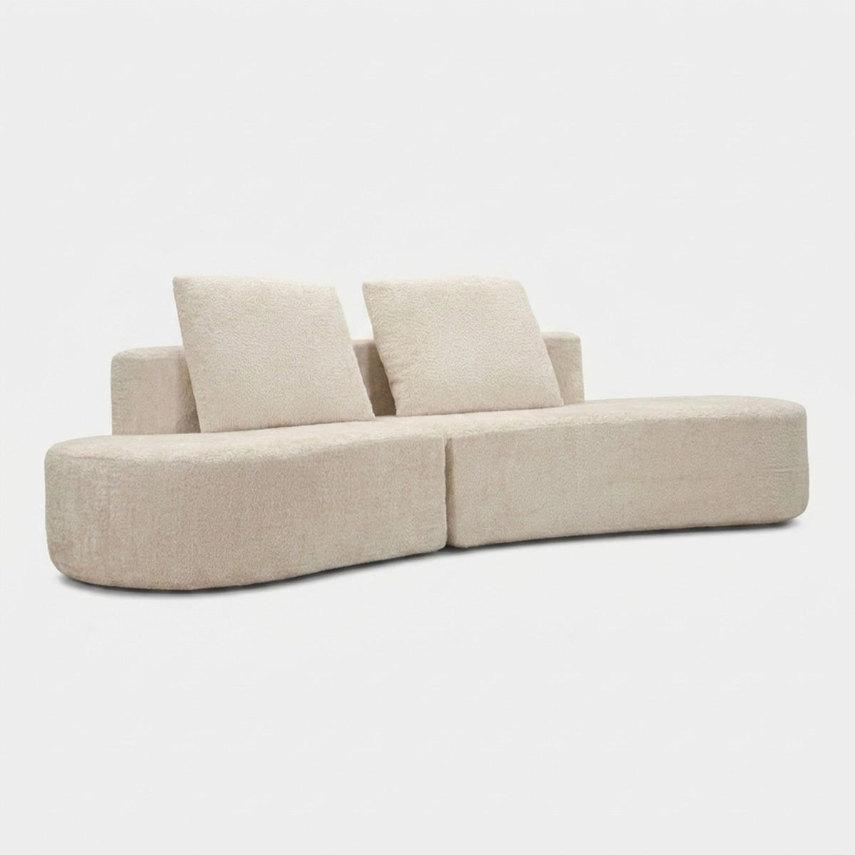 Pasmara 3-Sitzer Beige 92x78x238 cm