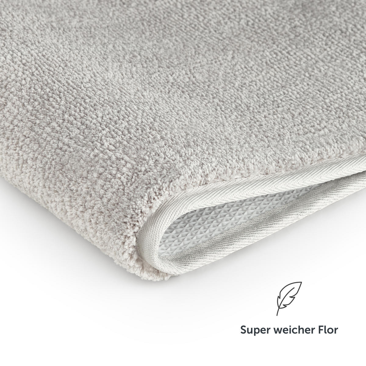 BADEMATTE Astrid 50x80cm, Gelb - Gelb, Textil (50/80cm) - Blumtal