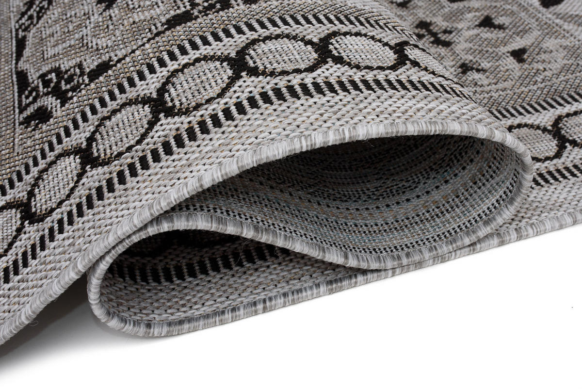 TEPPICH MELISSA Grau 140/200 cm - Grau, Kunststoff (140/200cm) - Tapiso