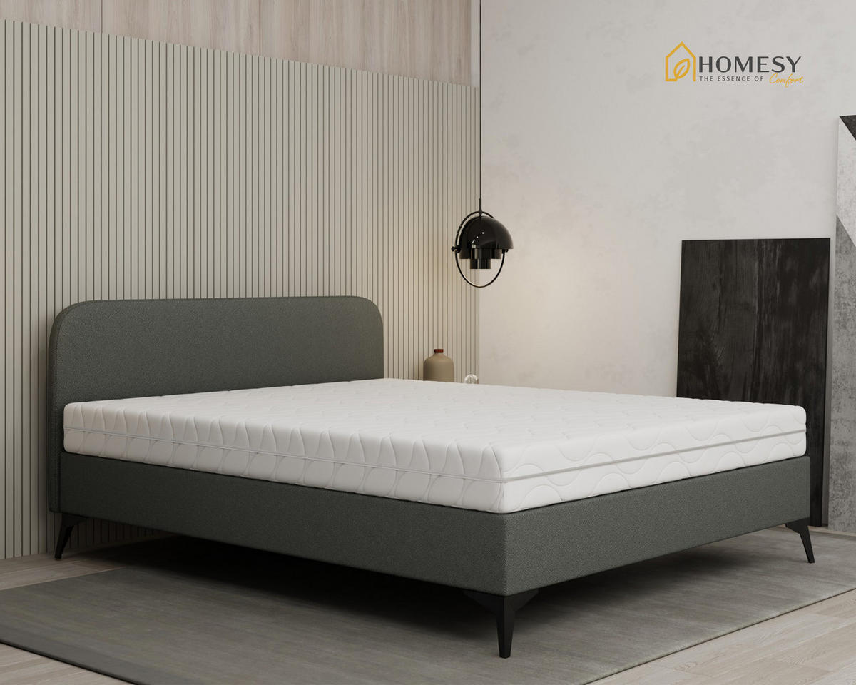 FEDERKERNMATRATZE Bonel 90x200cm H3 - Weiß, Textil (90/200cm) - Homesy