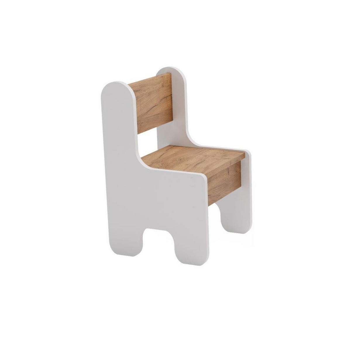 KINDERSITZGRUPPE Miki - Weiß, Holzwerkstoff (70/55/40cm) - RAUMHIRSCH FURNITURE