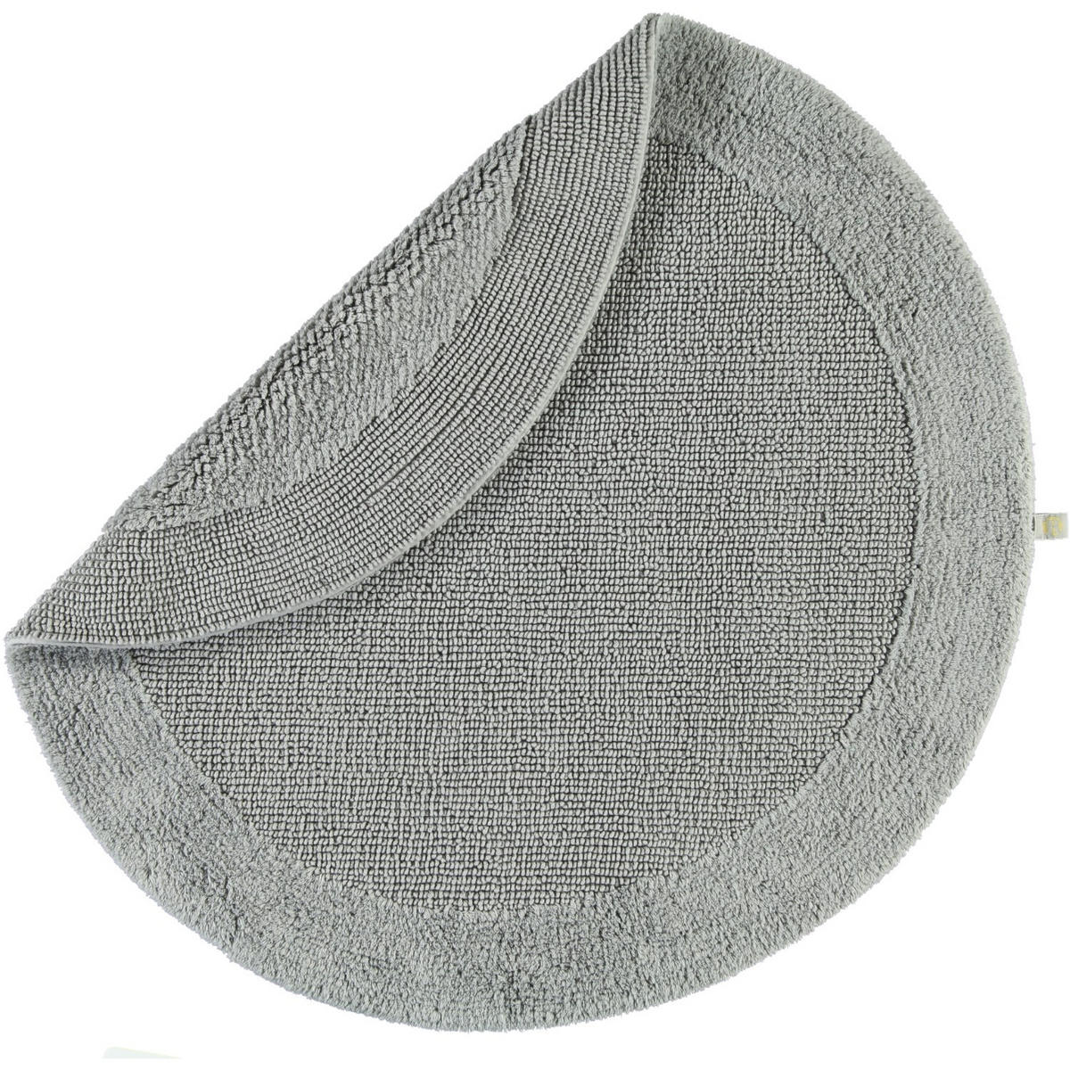 BADTEPPICHE EXQUISIT KIESEL - 85 - Grau, Textil (80/80cm) - Rhomtuft