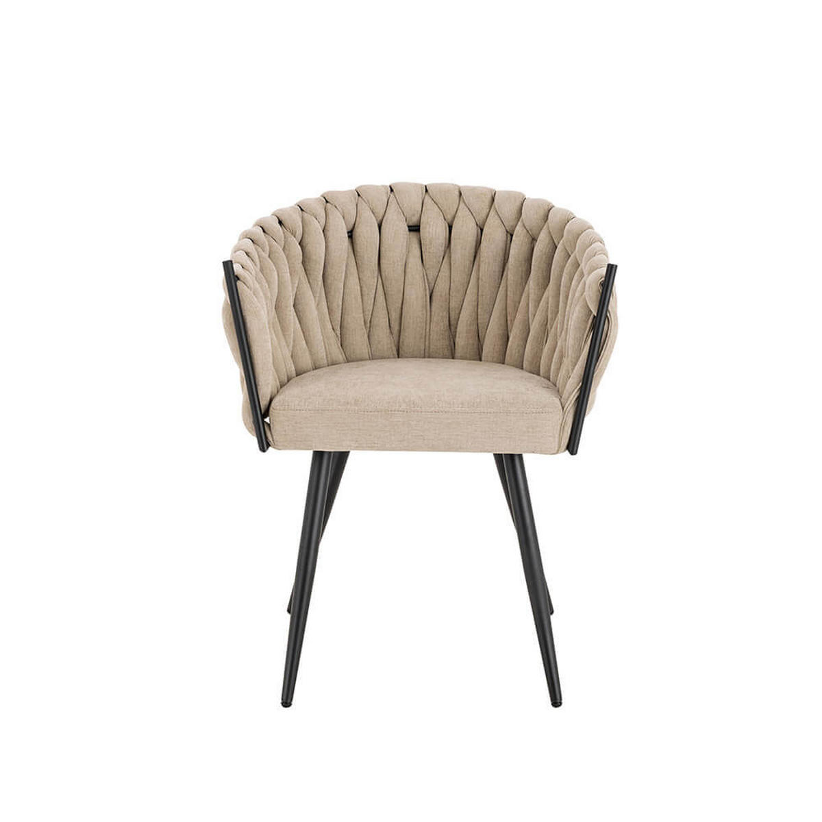 ESSZIMMERSTUHL AYLA - Beige, 1 - Beige, Kunststoff (62/79/51cm) - Home Deluxe