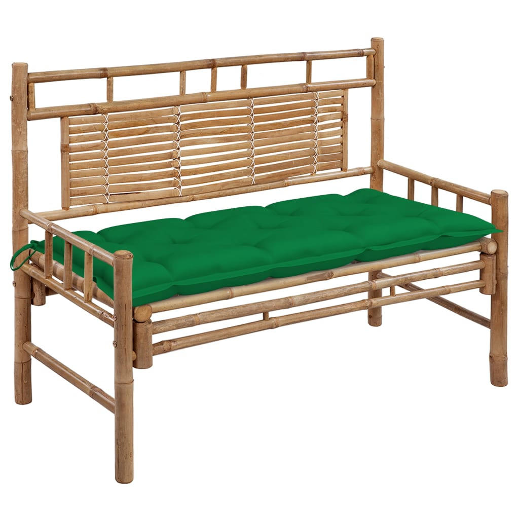 furnicato Gartenbank Grün 55x90x120 cm