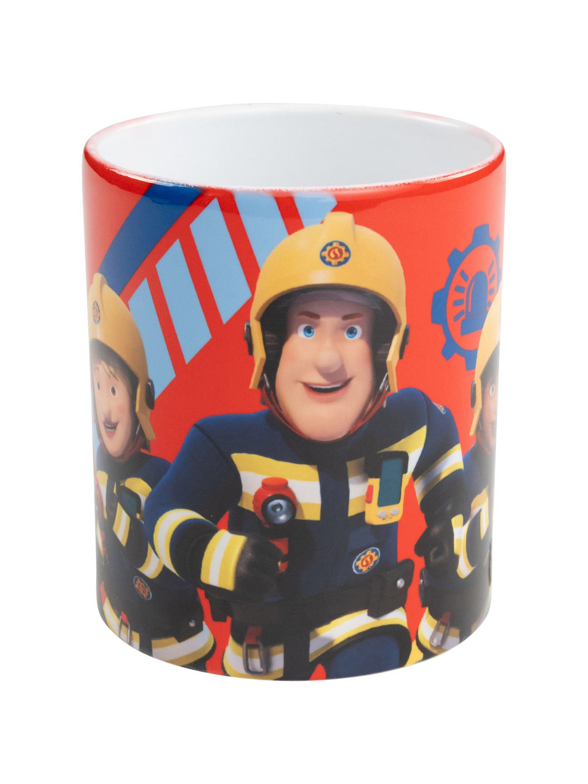 BECHER Feuerwehrmann Sam Team Mehrfarbig 320 ml - Multicolor, Keramik (0.32L) - Chiemsee