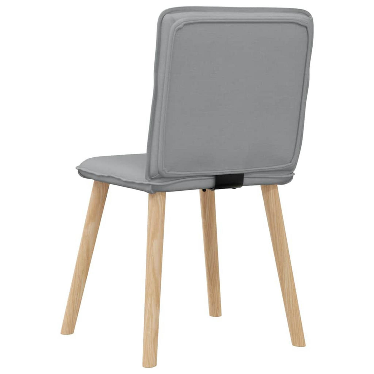 ESSZIMMERSTÜHLE 2 Stk. Hellgrau Stoff 45*54*86cm - Grau, Metall (45/86/54cm) - ZMH