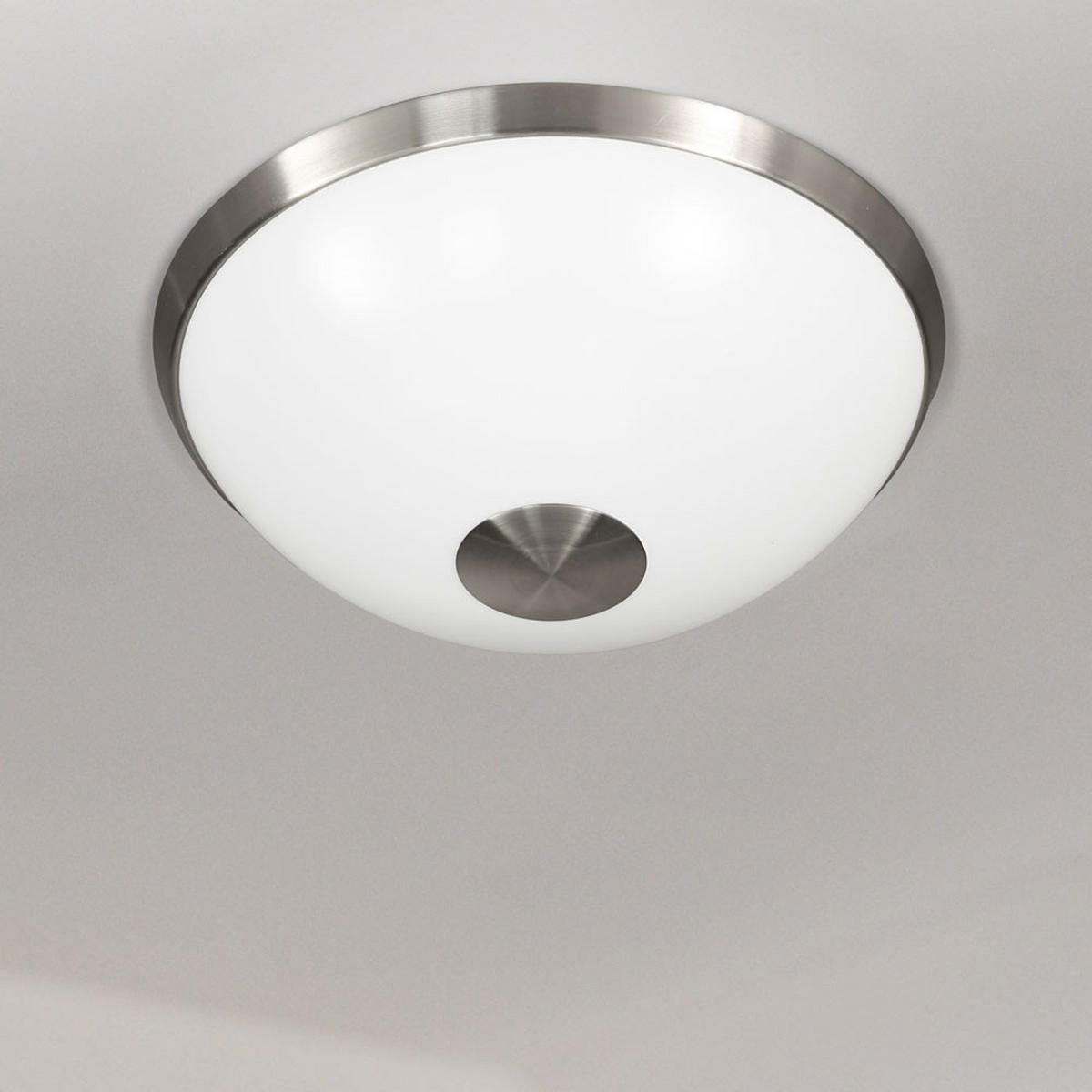 LED DECKENLEUCHTE MILE Weiß - Weiß, Metall (40/40/14cm) - Wofi