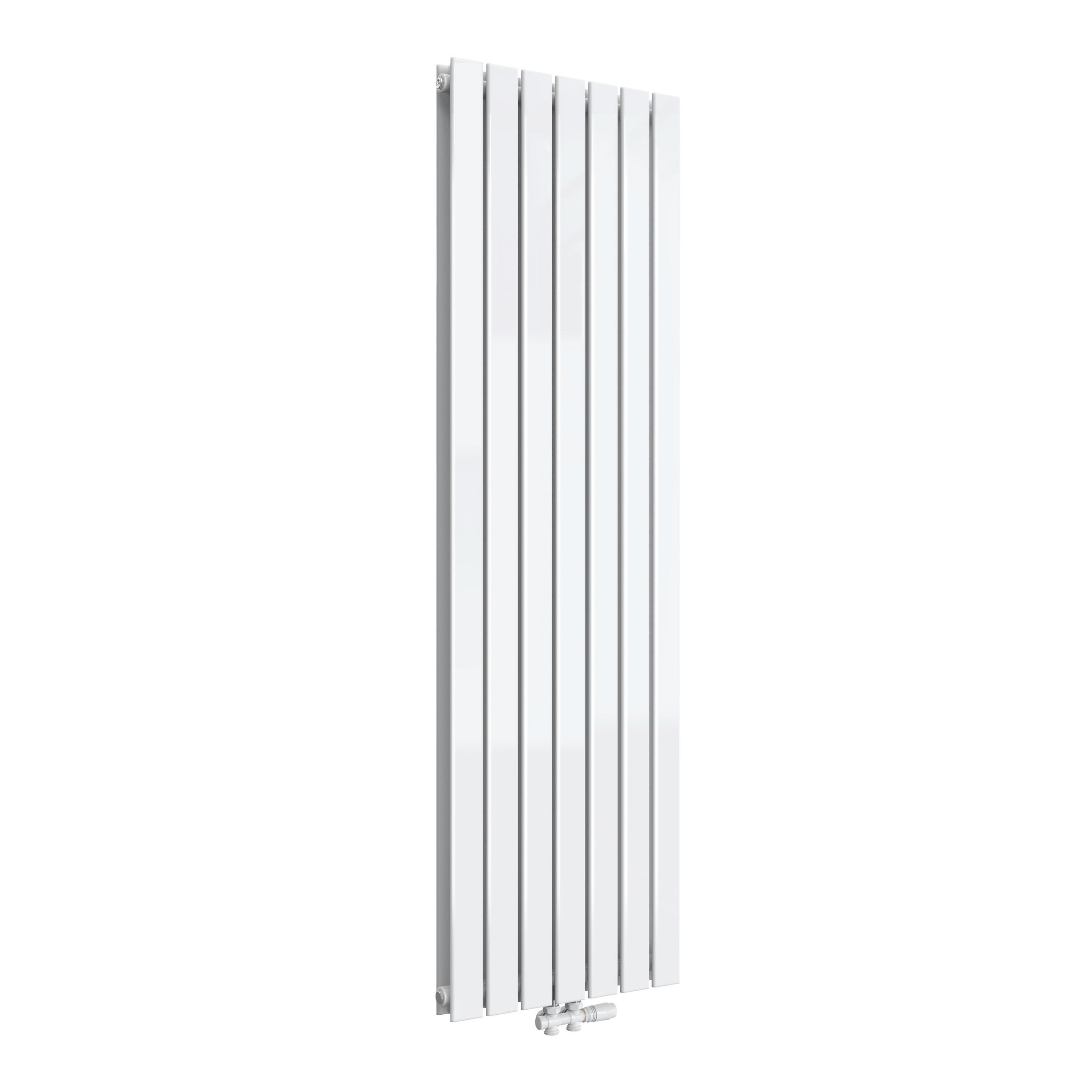 HEIZKÖRPER Flachheizkörper Weiß 180/54/6,3 cm - Weiß, Metall (54/180/6.3cm) - EMKE