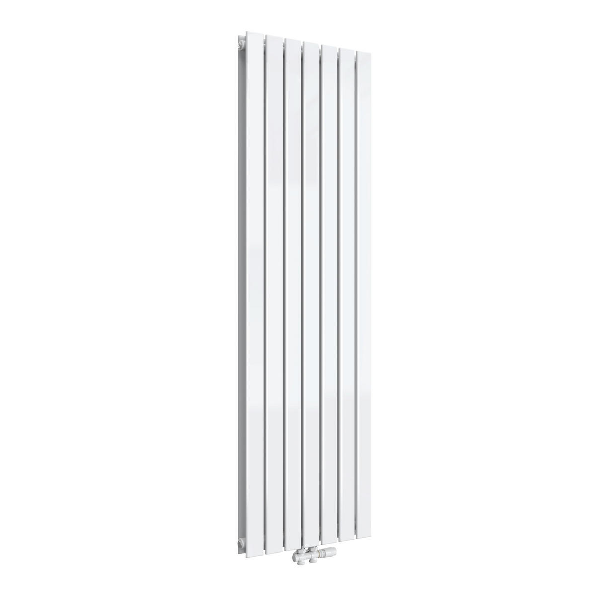 HEIZKÖRPER Flachheizkörper Weiß 180/54/6,3 cm - Weiß, Metall (54/180/6.3cm) - EMKE
