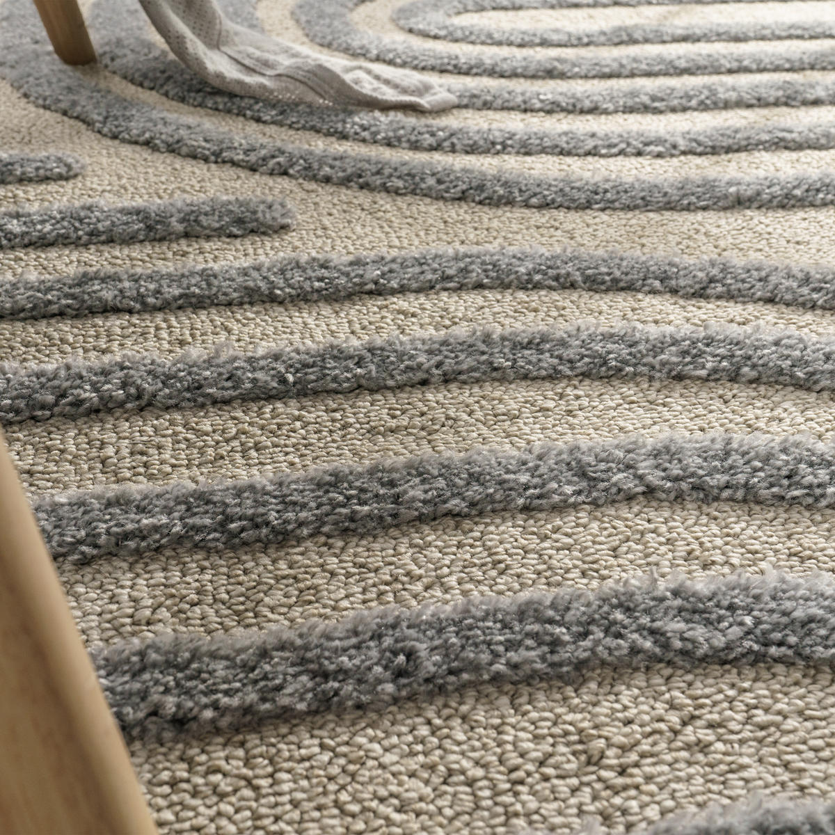 HOCHFLORTEPPICH 230/330 cm Genua 747 - Grau, Textil (230/330cm) - Paco Home