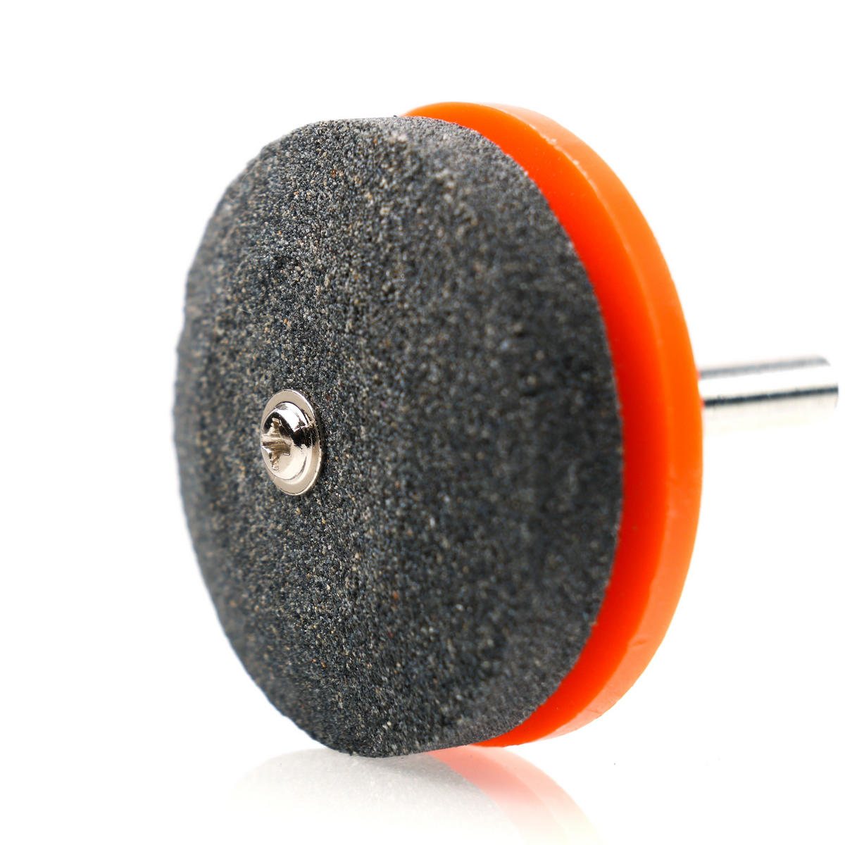 SCHLEIFSTEIN Universal - Aufsatz für Akkuschrauber, Gewinde 0,6 cm, 5 x 5 x 5,5 cm, Edelstahl ABS - Multicolor, Kunststoff/Metall (10/10/10cm)