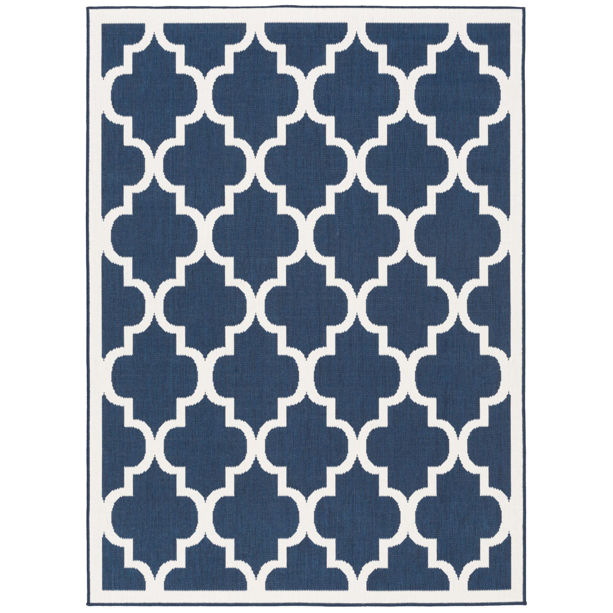 IN- UND OUTDOOR TEPPICH BEIDSEITIG CAPE COD FLIESENOPTIK - Blau, Textil (133/190cm) - Pergamon