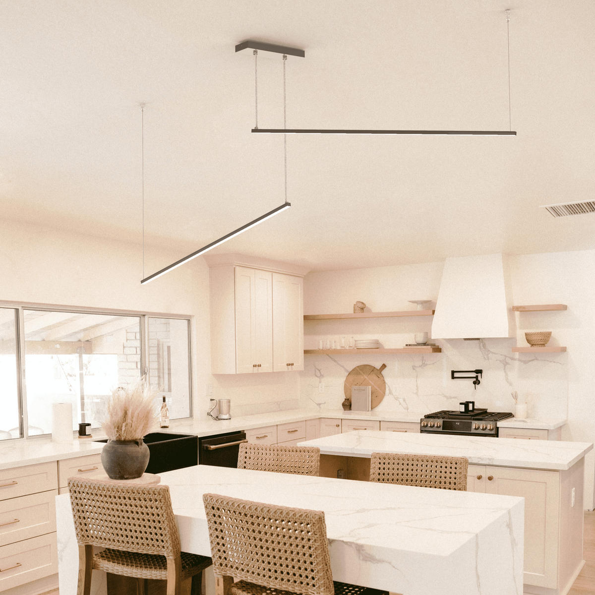 LED-HÄNGELEUCHTE - Graubraun, Metall (2/100/2cm) - Lumicom