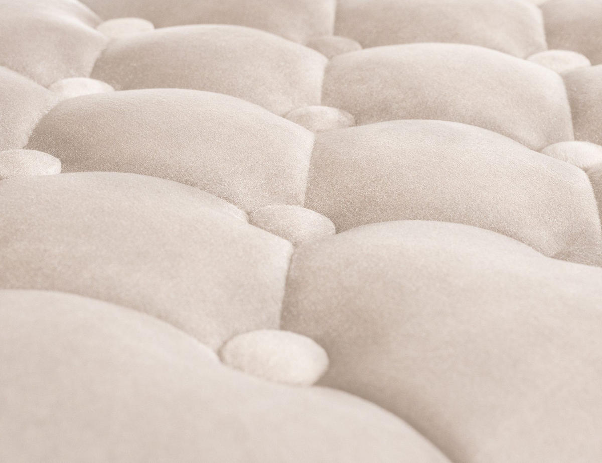 BARHOCKER Dublin 103-123 x 62 x 55 cm - Creme, Textil (62/103/55cm) - furnicato