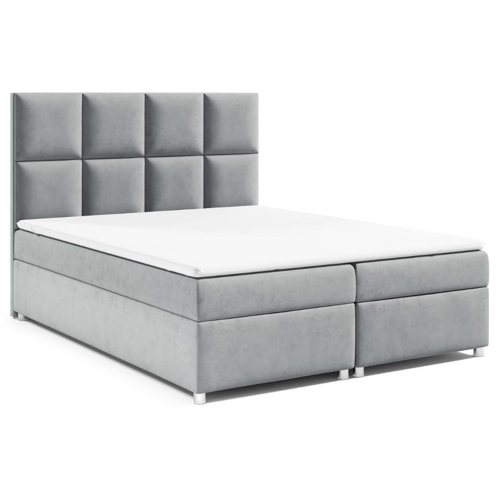 Best For Home Boxbett Grau 160x200 cm