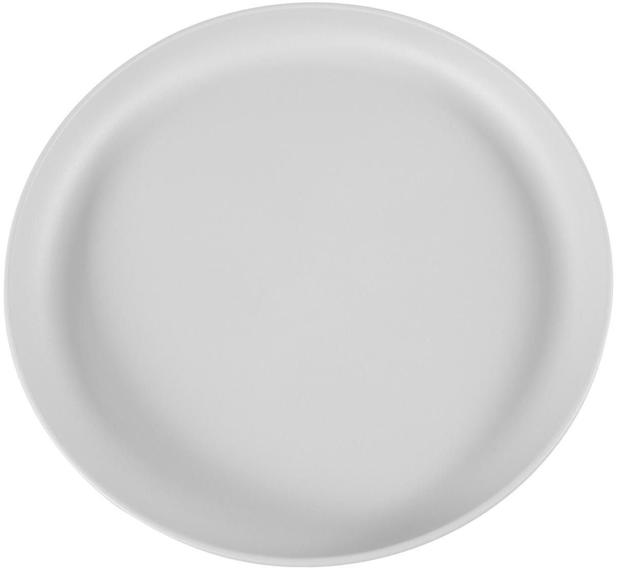 BEISTELLTISCH rund 49 cm Kunststoff Weiß - Weiß, Kunststoff (49/49/45cm) - CLP