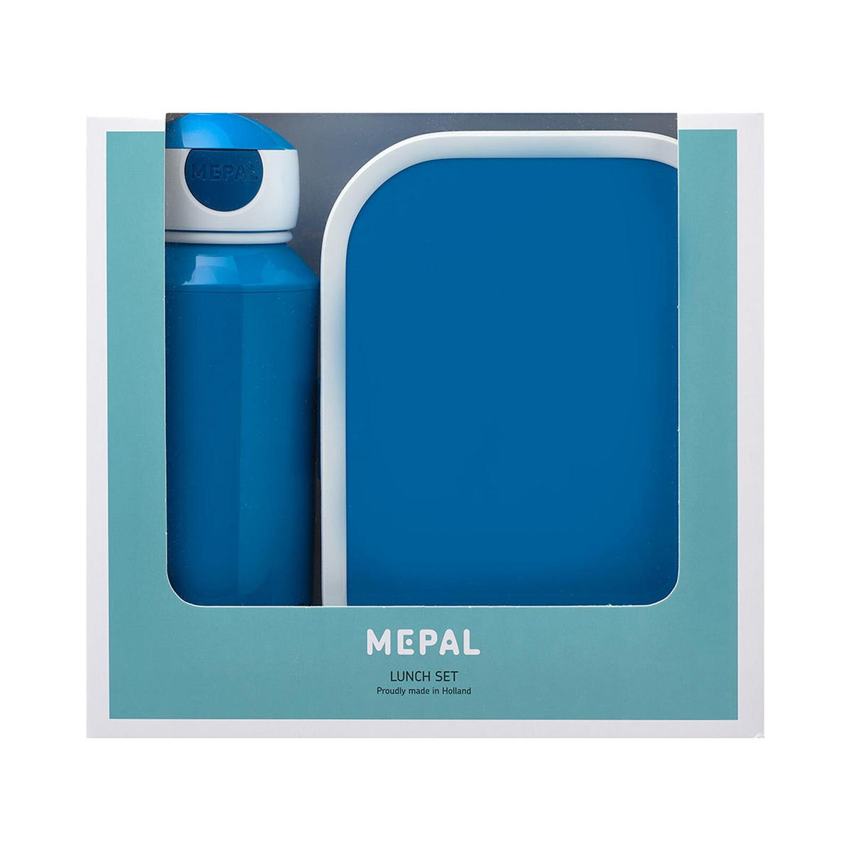 LUNCHSET Campus blau 400 ml + 700 ml 2er Set - Blau, Kunststoff (7.5/18.8/20.5cm) - Mepal