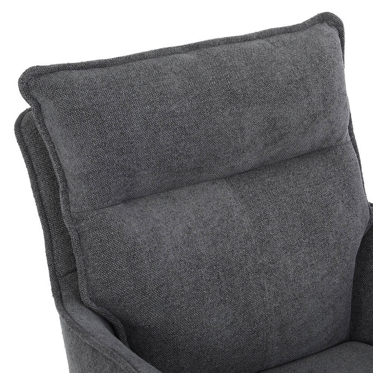 BÜROSTUHL aus Webstoff CORA - Anthrazit - Anthrazit, Kunststoff (60/100/70cm) - Home Deluxe