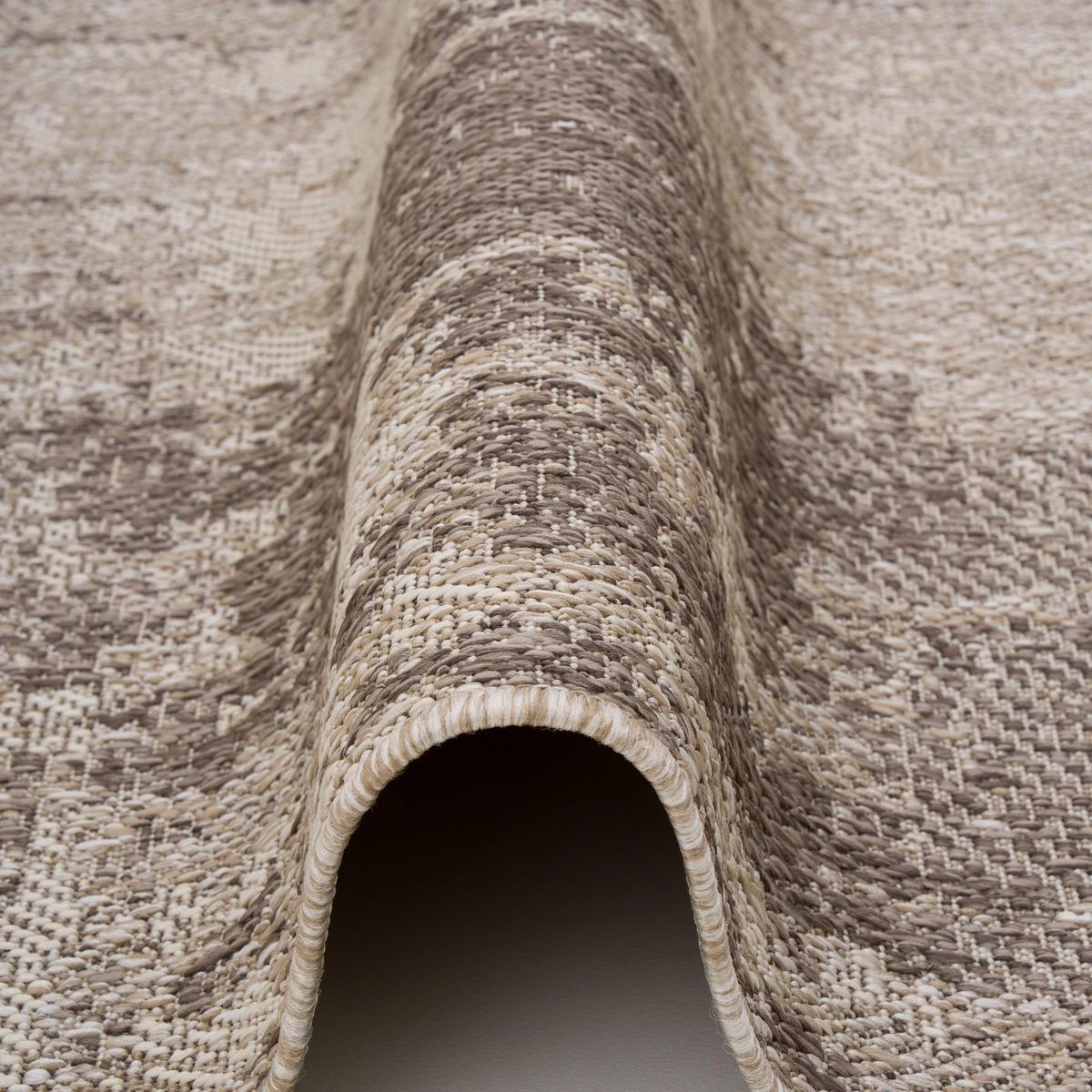 IN- UND OUTDOOR TEPPICH CARPETTO VINTAGE - Beige, Textil (120/170cm) - Pergamon