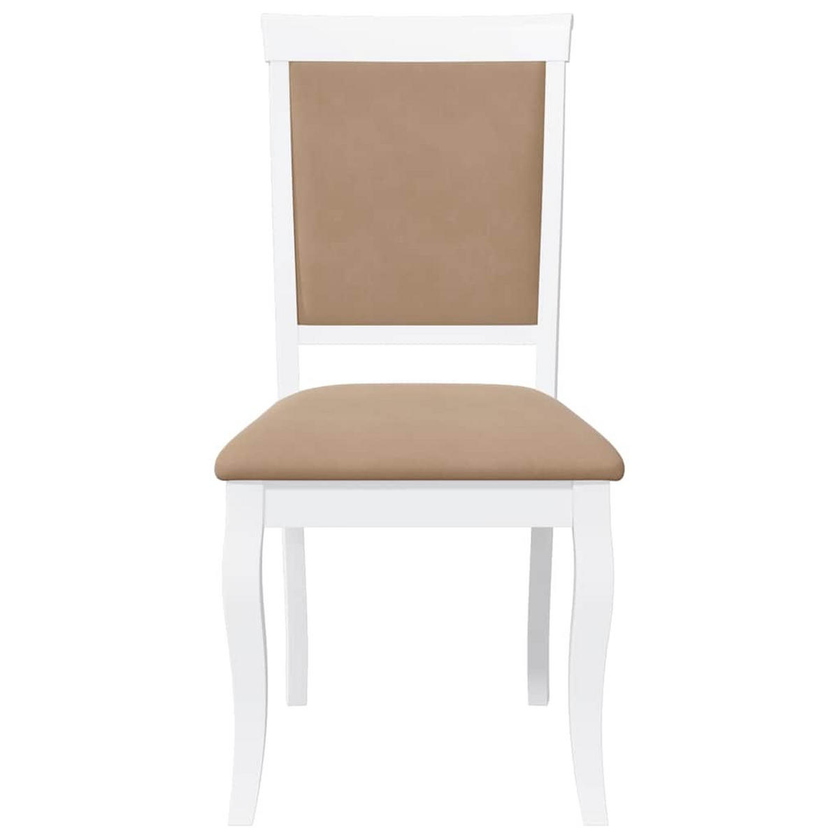 STUHL-SET 2 Stk Vogthain 50/95.5/55 cm - Weiß, Holz (50/95.5/55cm) - ZMH