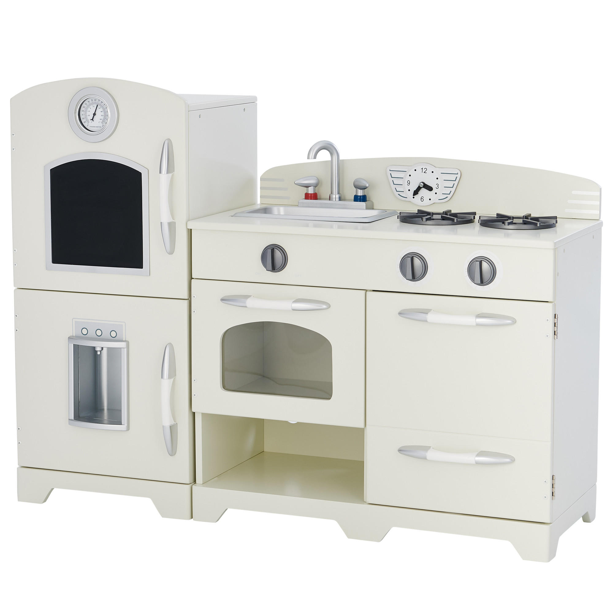 Teamson Kids Holz-Spielküche Gelb 103x79x31 cm