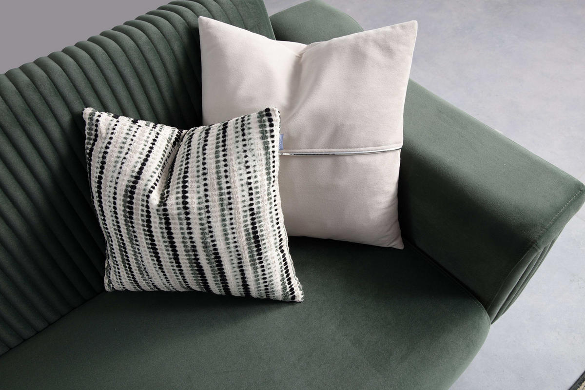 SOFA Versus 2-Sitzer Grün - Grün, Kunststoff/Textil (180/84/90cm)