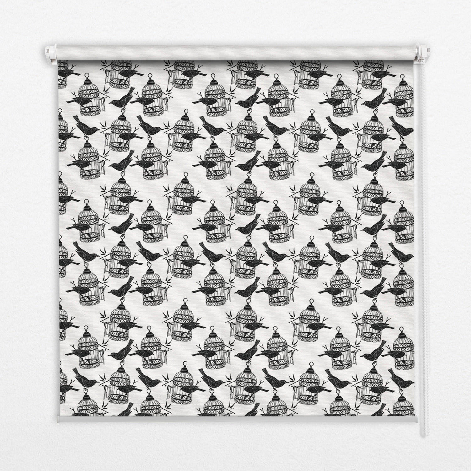 TULUP VNITŘNÍ roleta - okenní roleta - roleta - 90x140 cm - Černí havrani