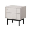 NACHTTISCH GIAPPONESE 53,5/56,6/39 cm Kaschmir - Kaschmir, Holzwerkstoff (53.5/56.6/39cm) - MASSENO