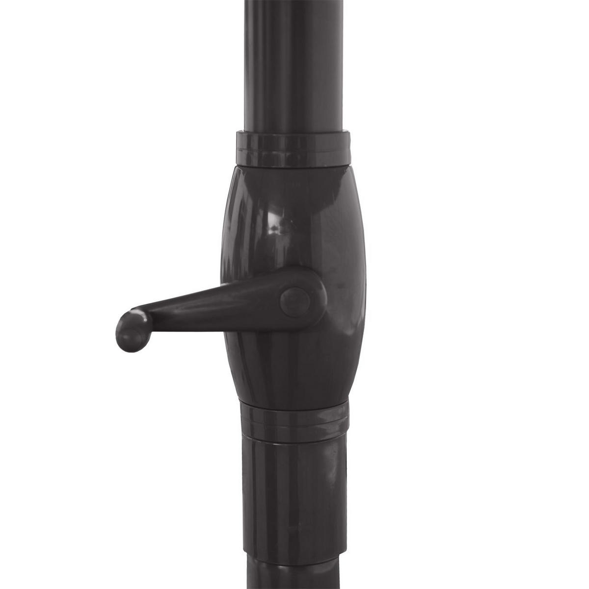 SONNENSCHIRM PRO Cremeweiß - Weiß, Metall (500/500cm) - MCW