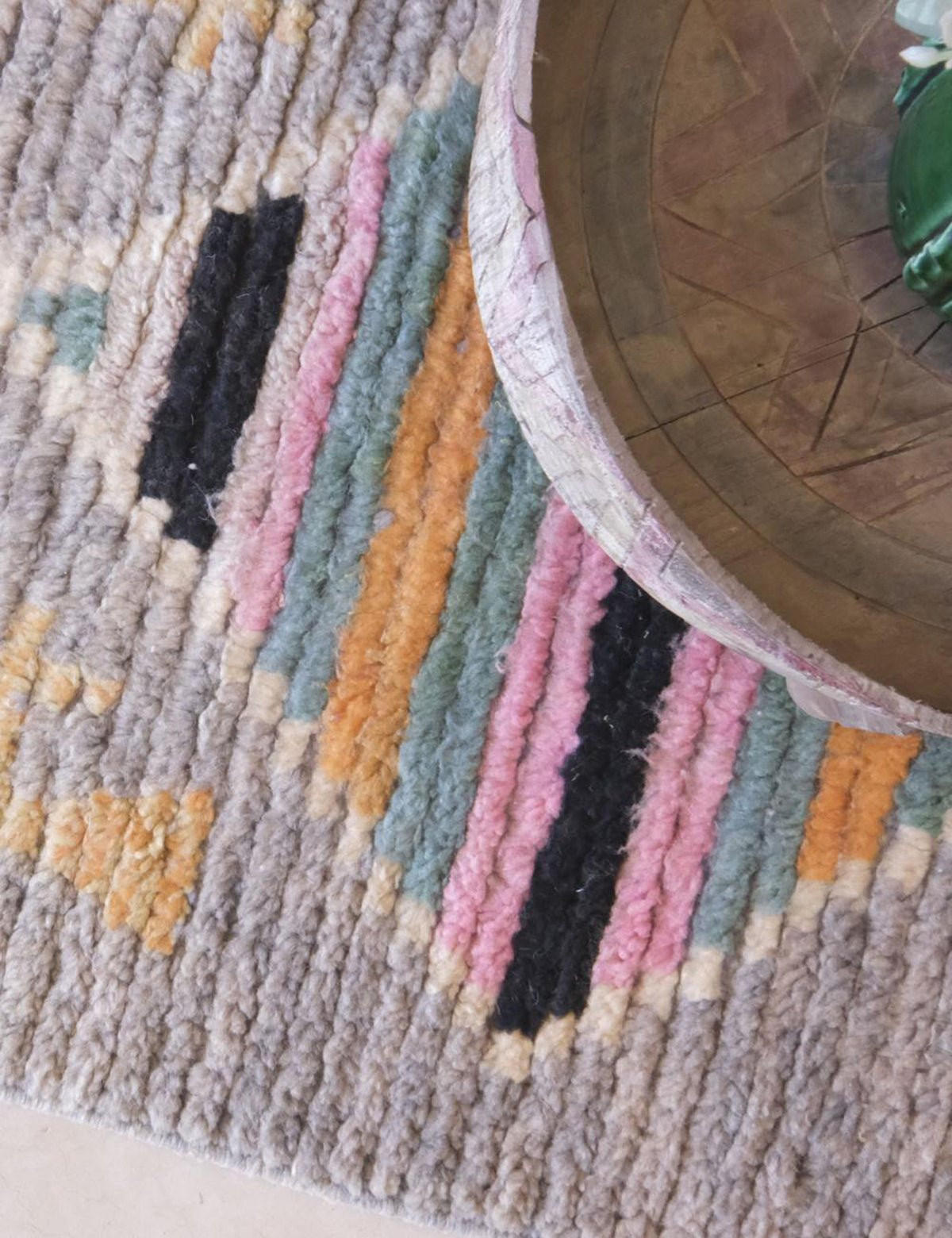 BERBERTEPPICH aus reiner Wolle 74x 351 cm - Multicolor, Naturmaterialien (74/351cm) - AFK Living