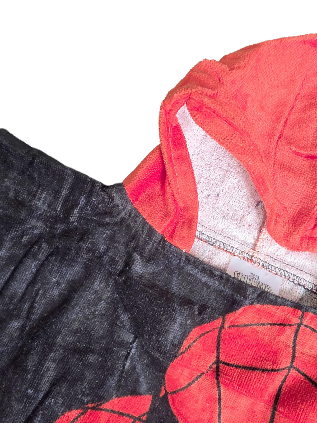 BADEPONCHO Marvel Spiderman Rot/Blau 50 x 100 cm - Multicolor, Textil (Einheitsgrößenull) - Marvel
