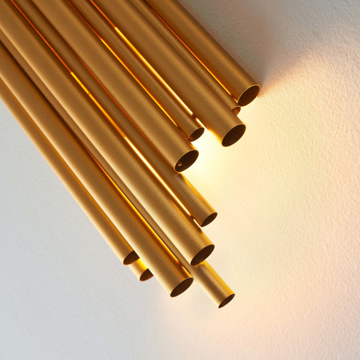 WANDLEUCHTE Rosela, Gold / Messing, 50cm - Goldfarben, Metall (10/50/18cm) - KOSILUM