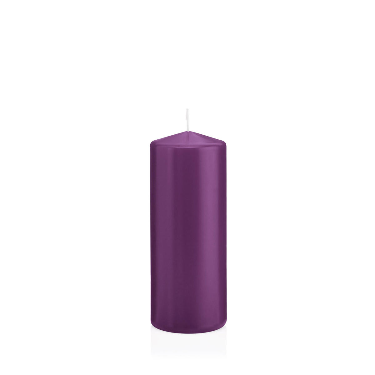 STUMPENKERZEN Brombeere Ø 58 x 120 mm, 16 Stück - Brombeere, Paraffin (6/12cm) - Wiedemann Kerzen
