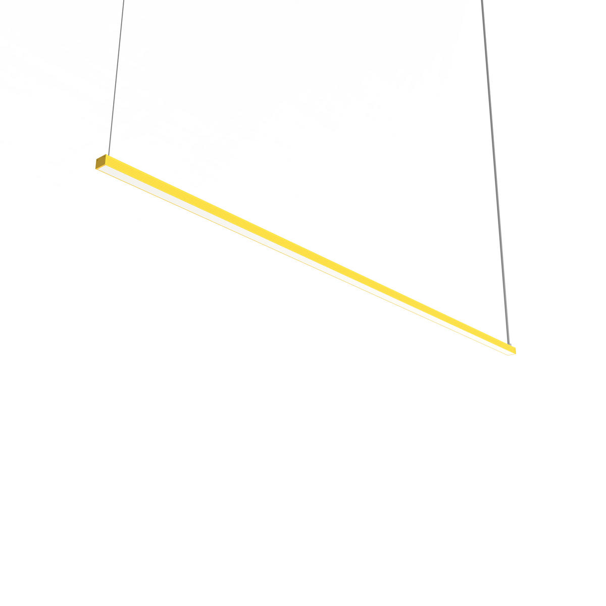 LED-HÄNGELEUCHTE - Gelb, Metall (2/100/2cm) - Lumicom