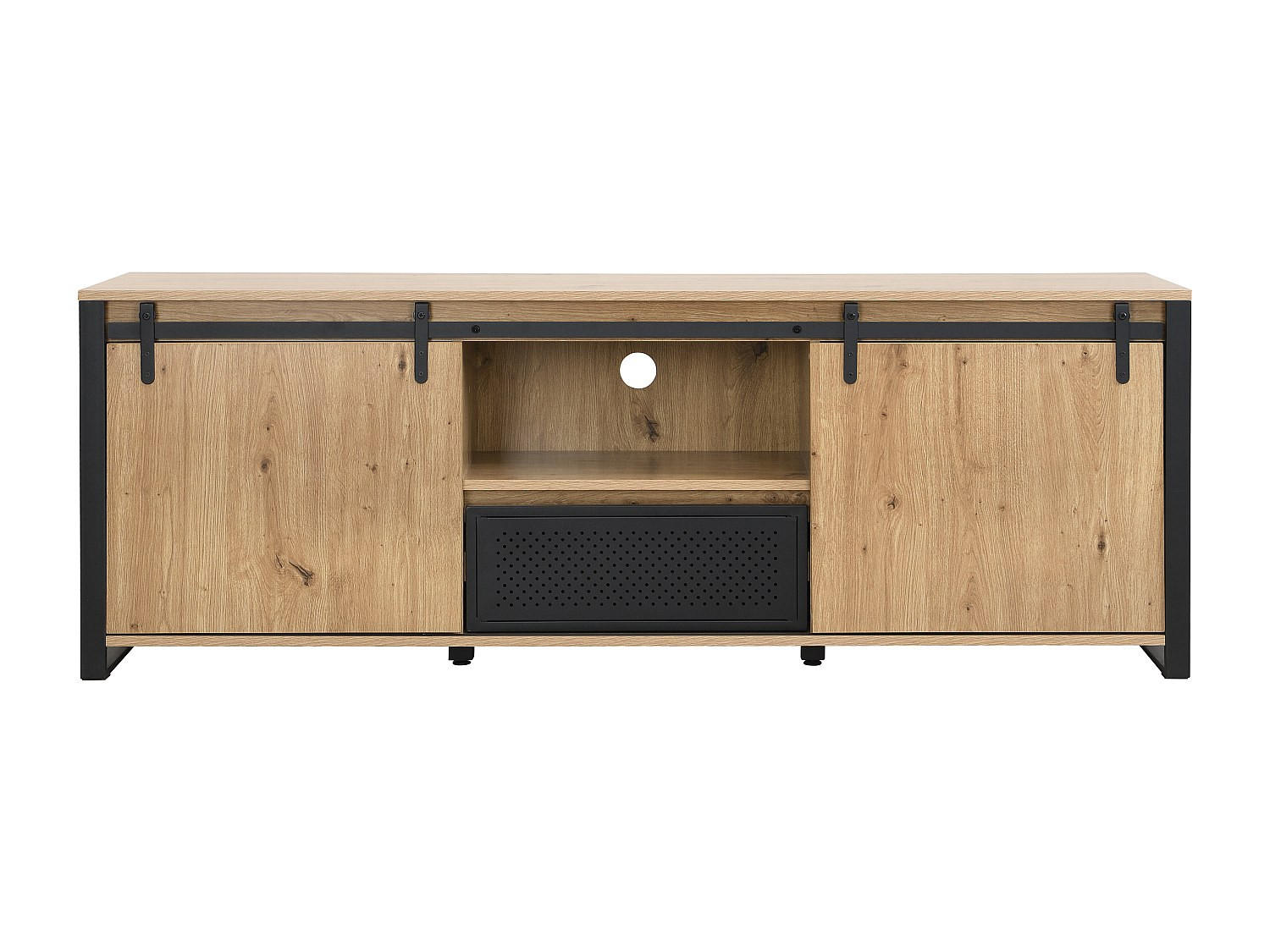 TV-BOARD - 170 cm x 40 cm - Holz, Platte - Naturfarben Hell - BELINARO - Naturfarben, Holz (170/60/40cm) - Vente-Unique