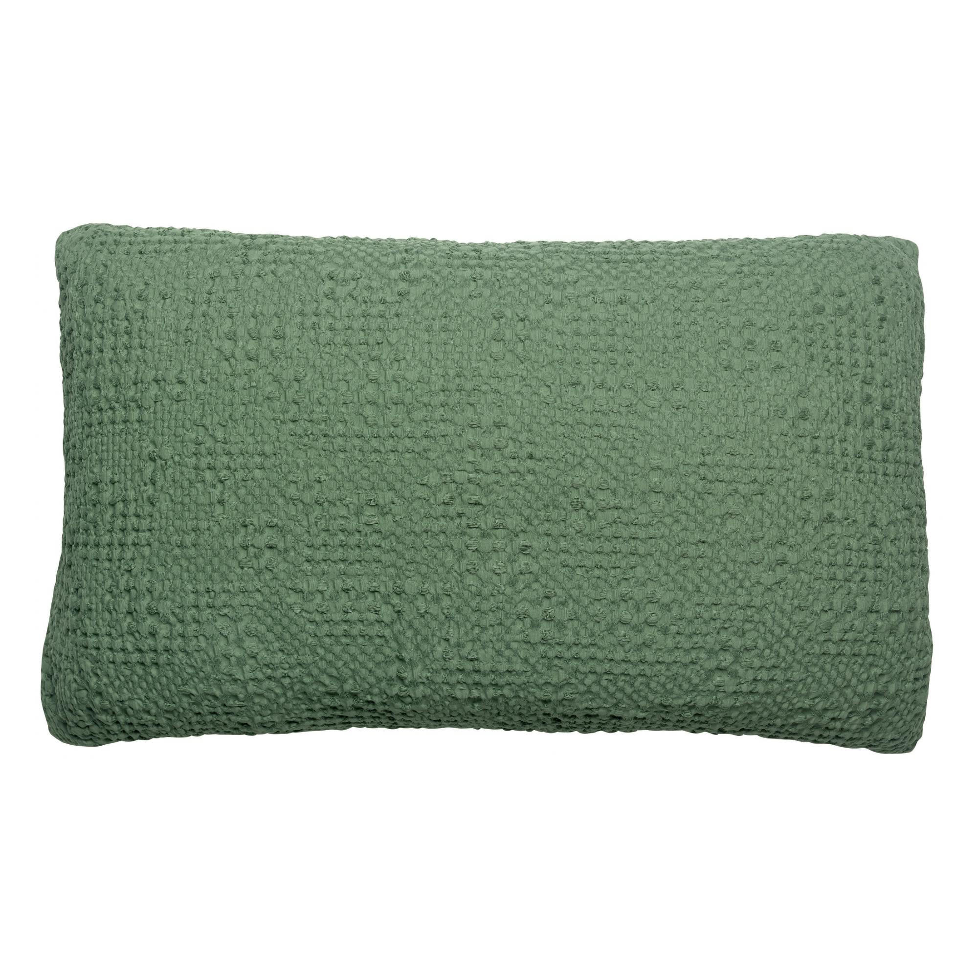 KISSEN Tana mandelgrün 40 x 65 cm - Salbeigrün, Textil (40/65cm) - Vivaraise