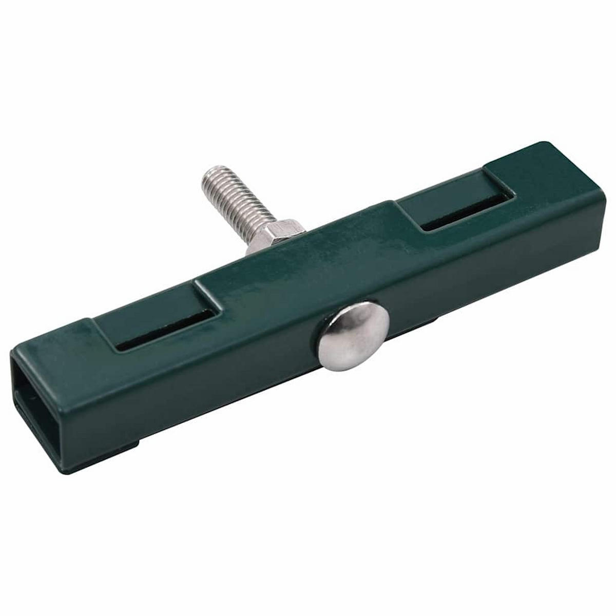 U-MATTENVERBINDER 10 Sets Grün - Grün, Metall (1.5/1.2cm) - vidaXL