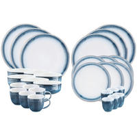 KOMPLETTSERVICE Cosmos -30er-Set - Azur - Blau, Keramik (1/1/1cm) - Björn