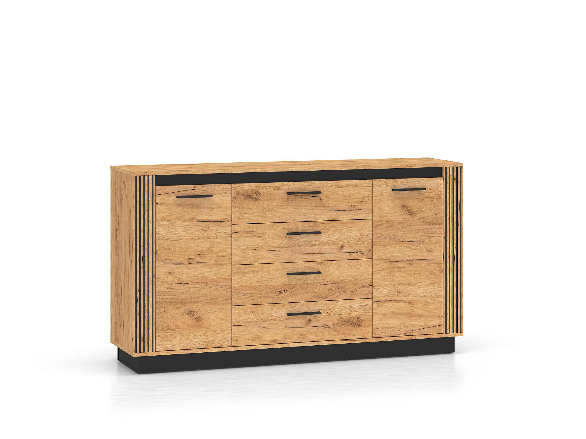SIDEBOARD URSO Beige 160x40x90 cm - Beige, Holzwerkstoff (160/90/40cm) - FURNLUX